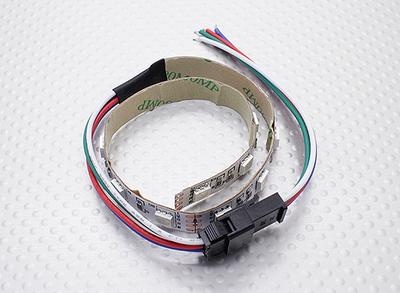 LED Red, Green, Blue (RGB) Strip 25cm w/Flying Lead