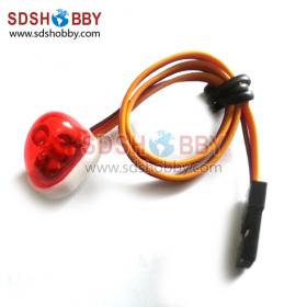 High Imitation RC 360 Degree Rotation Night Flash LED Light/ Police Car Lights (Oval) for 1/8 1/10 1:8 1:10 RC Model Cars