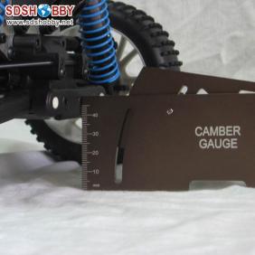 Camber Gauge for 1/10, 1/8 Racing Car and Buggy- Grey Color