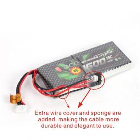 Gens ACE New Design High Quality 1600mAh 15C 3S 11.1V Lipo Battery with T Plug