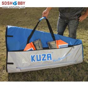 KUZA Pro Protection Wing Bag For 26-35CC Gas Plane Blue