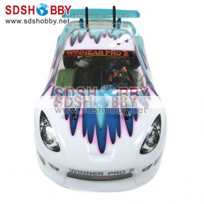 1/10 on-Road Brushless Racing Car/ RC Electric Car RTR (#102431) with 2.4G Radio, 4WD, 3900KV Motor