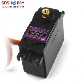 Towardpro Digital Servo MG996R High Torque Upgraded from MG995 11kg/55g W/ Metal Gears for 50-90 Class Nitro Airplanes and 26-50cc Gasoline Airplanes