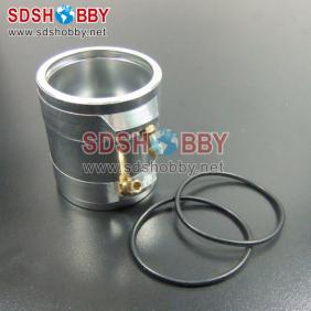 Water Cooling Jacket/ Water Cooling Coil/ Water Cooling Cover for 3660 Brushless Motor Length=45mm, Inner Diameter=36mm