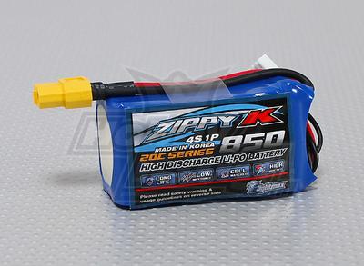 Zippy-K Flightmax 850mah 4S1P 20C Lipoly Battery