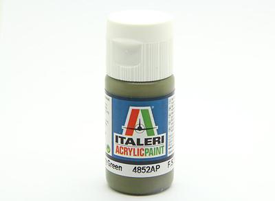 Italeri Acrylic Paint - Flat Military Green