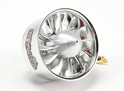 Dr. Mad Thrust 90mm 12 Blade Electroplated version 1400kv/8S