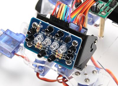 Playful Puppy Robotic Kit with ATmega8 Control Board and IR Sensor