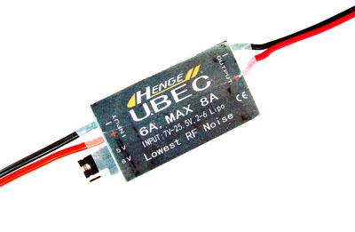 HENGE 6A 2-6S Input Switch Mode UBEC