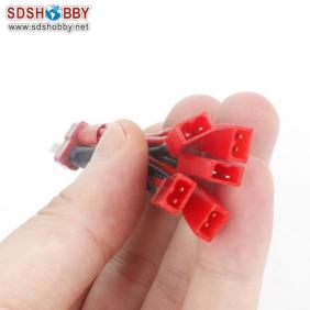 Five-in-one/ 5 in 1 Power Wire (Anode T Plug +Cathode JST Plug) for Bumblebee ST550 RC Quadcopter