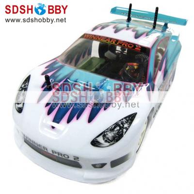 1/10 on-Road Brushless Racing Car/ RC Electric Car RTR (#102431) with 2.4G Radio, 4WD, 3900KV Motor