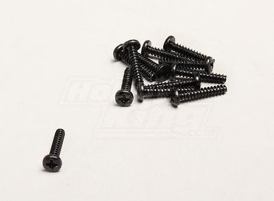 Self Tapping 3x16mm Cross Screw (12pcs/bag) - Turnigy Trailblazer 1/8