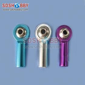 Metal Ball Linkage Rod M3xL26xΦ3xD6mm Purple/Blue/Sliver for RC Model *1pcs