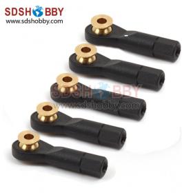 5pcs* Hexagonal Ball Linkage with Washer D2xL19mm for RC Airplane