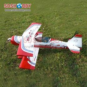 New Pitts S12 50cc Python Version RC Model Gasoline Airplane ARF /Petrol Airplane (Red)