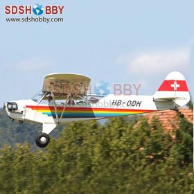 92in Piper J-3 30cc RC Gasoline/ Petrol Airplane / Scale Airplane ARF- White Color