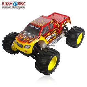 HSP 1/8th Scale Nitro Off-Road Monster Truck (Model NO.:94083) with AM Radio, Four Wheel Drive