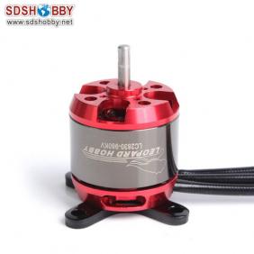 Leopard Outrunner Brushless Motor 2830/12T/KV980 for RC Model Airplanes