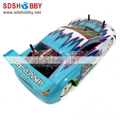 1/10 on-Road Brushless Racing Car/ RC Electric Car RTR (#102431) with 2.4G Radio, 4WD, 3900KV Motor