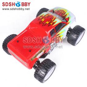 HSP 1/10 Brushed RC Electric Off-Road Monster /Truck RTR (Model NO.:94111) with 2.4G Radio, RC540 Motor, 7.2V 1800mAh Battery