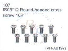 ISO3*12 Flat-headed cross screw 10P (VH-A6198)