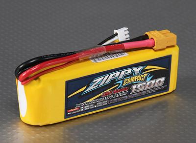 ZIPPY Compact 1500mAh 3S 35C Lipo Pack