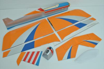 4 Channel RC EP 43.3" 3D F3A Aerobatic Kitman Plane