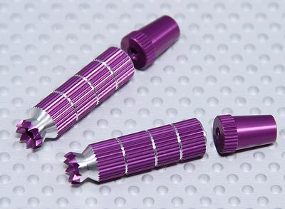 Alloy Anti-Slip TX Control Sticks Long (JR TX Purple)