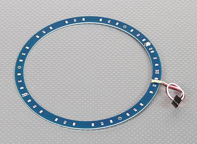 LED Ring 165mm Blue w/10 Selectable Modes