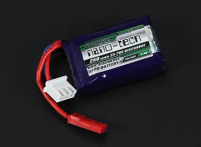 Turnigy nano-tech 260mah 2S 35~70C Lipo Pack