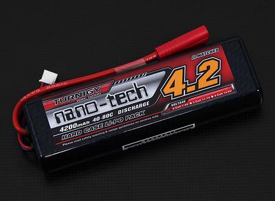 Turnigy nano-tech 4200mah 2S2P 40~80C Hardcase Lipo Pack