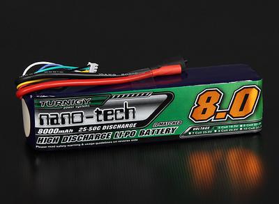 Turnigy nano-tech 8000mAh 5S 25~50C Lipo Pack