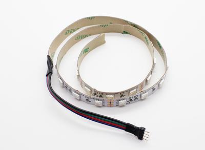 RGB LED Flexible Strip with 4-pin Driver Connector 500mm (Red/Green/Blue)