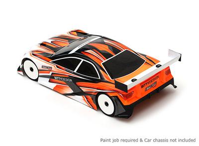 BittyDesign Striker-SR v3.0 190mm 1/10 Touring Car Racing Body (ROAR approved)