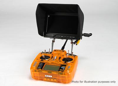 Universal Carbon FPV Monitor To Transmitter Mount System