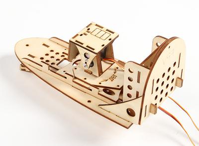 Pan And Tilt Cockpit with 360deg Moving Base For Camouflage PC FPV Plane With Servos