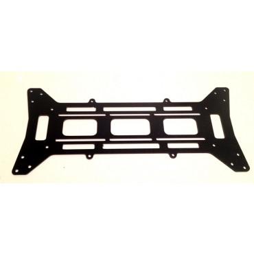 Top Protector Plate for FLIP FPV Frame Black G-10