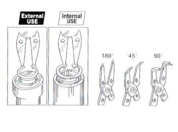 Astral Snap Ring Plier Set for 10-50mm Ring