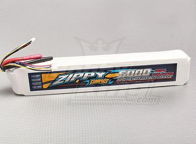 ZIPPY Compact 5000mAh 10S 25C Lipo Pack