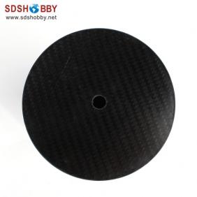 RC Model Carbon Fiber Spinner 4.75in/121mm with Carbon Fiber Back Plate 3K Surface Processing