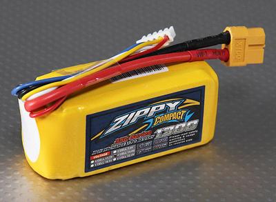 ZIPPY Compact 1300mAh 4S 35C Lipo Pack