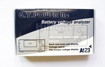 G.T.Power 3 in 1 Battery Voltage Analyzer