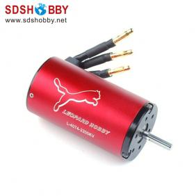 Leopard LBP4074-4Y KV1050 4 Poles Inrunner Brushless Motor for RC Car