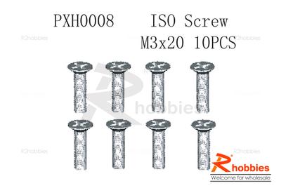 ISO Screw M3 x 20