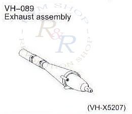 Exhaust assembly (VH-X5207)