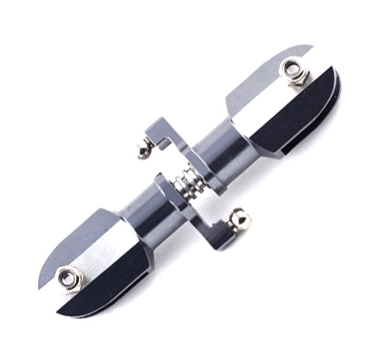 Aluminum Main Rotor Holder GL1065 (Titanium color)