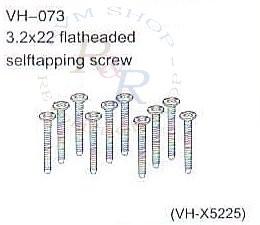 3.2X22Flatheaded selftapping screw (VH-X5225)