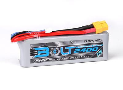 Turnigy Bolt 2400mAh 2S 7.6V 65~130C High Voltage Lipoly Pack