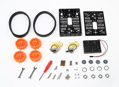 DG012-Tank SV (Standard Version) Multi Chassis Kit with Two Rubber Tracks