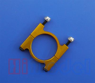 D22mm CNC Super Light  Multi-rotor Arm Clamps/Tube Clamps  - Golden